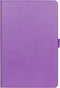 Lunso - Geschikt voor Lenovo Tab M10 Plus Gen 3 (3e generatie) - Luxe Bookcase hoes - Paars