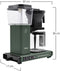 Moccamaster KBG Select - Filterkoffiezetapparaat - 1,25L - Groen