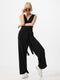 s.Oliver Blacklabel - Catsuit - Mouwloos met wikkeloptiek - Zwart