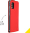 Accezz Samsung Galaxy A51 - Flipcase - Met pasjeshouder - Rood