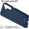 imoshion Hoesje Geschikt voor Samsung Galaxy A25 (5G) Hoesje Siliconen - imoshion Color Backcover - Donkerblauw