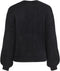 VILA VILAJULI - Oversized V-hals vest - Lange ballonmouwen - Knoopsluiting - Maat XS