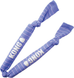 Kong Signature Crunch Rope Double Puppy - Hondenspeelgoed - 42 cm Lichtpaars Large