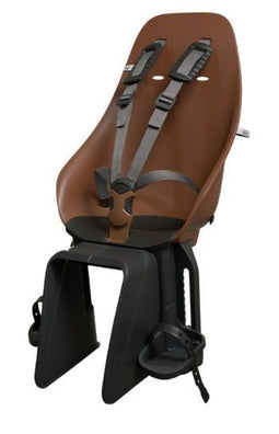 Urban Iki BIO Fietsstoeltje Achter Ta-ke MIK HD - Ergonomisch - Haniwa Brown/ Bincho Black