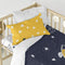 Happy Friday Duvet cover set 2 pieces Starspace 100x135 cm (Cot) Multicolor