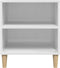 vidaXL - Tv-meubel - 102x44,5x50 - cm - bewerkt - hout - hoogglans - wit