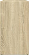 vidaXL - Wastafelkast - 60x33x60 - cm - bewerkt - hout - sonoma - eikenkleurig