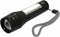 Hofftech Tactical zaklamp - zoomfunctie - LED COB - oplaadbaar - 10 cm - zwart