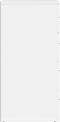 vidaXL - Dressoir - 60x39x80 - cm - bewerkt - hout - wit