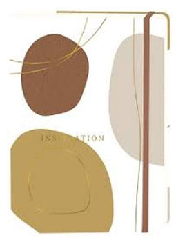 Hartung A5 Notitieboek - Gelinieerd - 92 pagina's - Elastieken band - Inspiration