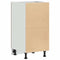 vidaXL - Onderkast - 40x46x81,5 - cm - spaanplaat - sonoma - eikenkleurig