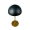 ALONG LED Mini Tafellamp - Set van 2 - Zwart/Brass (2 stuks)