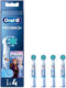 Oral-B Pro Kids - Opzetborstels - Disney Frozen - Zachte reiniging voor kindertanden (4 stuks)