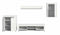 Furnilux Jam - Tv meubel - Praktische indeling - Wit - 35x169x330cm
