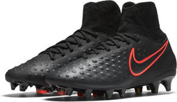 NIKE JR MAGISTA OBRA II FG - Voetbalschoen - Halfhoog - ZWART