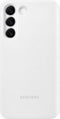 Samsung Galaxy S22+ - Smart Clear View Hoesje - Antibacteriële coating - Wit