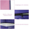 Coast Wigvormige Gymnastiekmat - Opvouwbare 2-in-1 Trainingsmat - 150 x 75 cm - Roze/Paars