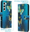 iMoshion Hoesje Geschikt voor Samsung Galaxy S23 Hoesje Met Pasjeshouder - iMoshion Design Softcase Bookcase - Blauw / Blue Butterfly