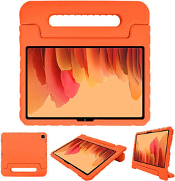 imoshion Galaxy Tab A7 - Kidsproof Tablethoes - Schokabsorberend met Handvat - Oranje