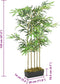 vidaXL - Kunstplant - bamboe - 730 - bladeren - 120 - cm - groen
