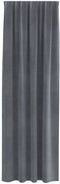 vidaXL - Blackout - Gordijnen - met - Top - Tape - 2 - stuks - Super - Lichtgrijs - Velours