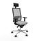 Bureaustoel met hoofdsteun Piqueras y Crespo 1D086G1 Lichtgrijs