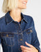Lee Slim Rider - Denim Jacket - Stretchdenim - Mid-blauw