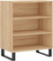 vidaXL - Dressoir - 57x35x70 - cm - bewerkt - hout - sonoma - eikenkleurig