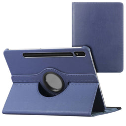 imoshion Tablet Hoes - Geschikt voor Samsung Galaxy Tab S6 - 360° Draaibare Bookcase - Donkerblauw