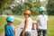 Mini Hornit Lids - Fietshelm voor Kinderen - LED achterlicht - Chiller Spider (S)