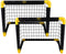 Umbro Voetbaldoel 50 x 44 x 44 cm - Voetbaldoeltjes Set van 2 - Voetbalgoal Opvouwbaar - Voetbal Goal Makkelijk Opbergen - Voetbal Training Goals voor Kinderen - Kunststof - Zwart/ Geel