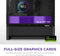 NZXT H3 Flow - Midi Tower PC - Micro-ATX Mini-ITX - Gehard glas Zwart
