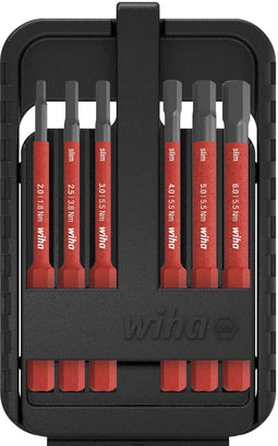 Wiha 43156 - Bitset slimBit electric - 6-delig - IEC 60900 (1 set)