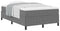 vidaXL - Bedframe - Lichtgrijs - 120x190 - cm - Corduroy - Stof