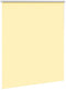 vidaXL - Rolgordijn - verduisterend - 140x130 - cm - stofbreedte - 136,6 - cm - geel
