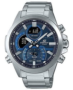 Casio Edifice ECB-30D-2AEF - Herenhorloge 46 mm - Zilverkleurig