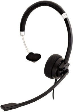 V7 HA401 - Hoofdtelefoon met microfoon - Inklapbare microfoon - Zwart