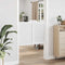 vidaXL - Draaideuren - louvredesign - 1-paar - 80x100 - cm - wit
