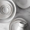 Dutch Rose Organic Serviesset 4 persoons - 12 Delig Servies Wit