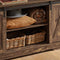 SoBuy FSB60-N - Onderkast - Dressoir met Schuifdeur - Rustiek Houtlook 120x40x70cm