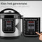 Savoré Kitchen Snelkookpan 6L - Multicooker - PFAS-vrij - Zilver Zwart