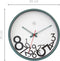 Stille wandklok - 30cm - Grappige design - nXt by NeXtime - Dropped nummers