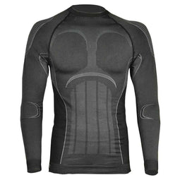 Cofra Bryne - Thermisch t-shirt - 10% Elastaan - Donker grijs - Maat XS