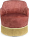 Bold Monkey Fringe Me Up fauteuil oudroze