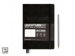 Bullet Journaling Notebook, A5 14x21 cm, dikte 2 cm, 1 stuk, zwart