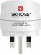 SKROSS - Reisadapter - Europa naar UK - Wit
