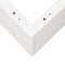 vidaXL - Plantenbak - 50x50x68,5 - cm - massief - grenenhout - wit