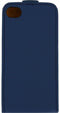 Mobilize MOB-USFCDB-IPH4S - Flip Case - Ultra Slim - Blauw