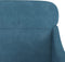 VDXL Fauteuil 63x76x80 cm fluweel blauw