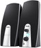Trust 2.0 Speaker Set - Compacte stereoluidsprekerset - 5W RMS - Zwart